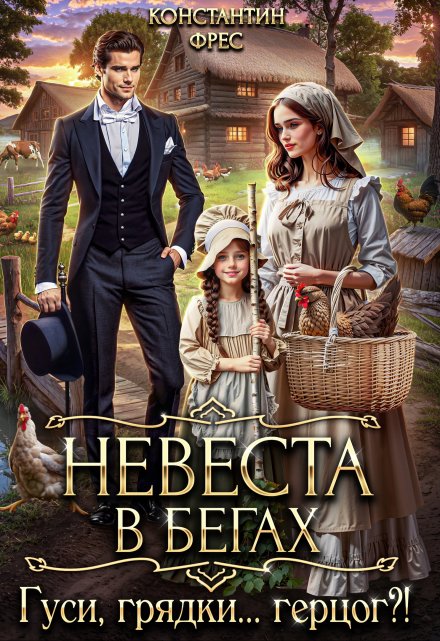 Читать онлайн «Невеста в бегах. Гуси, грядки... герцог?!» Константин Фрес Читать онлайн «Невеста в бегах. Гуси, грядки... герцог?!» Константин Фрес