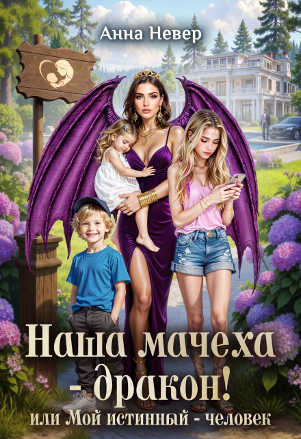 Читать онлайн «Наша Мачеха – Дракон! или Мой истинный - человек» Анна Невер